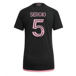 Inter Miami Sergio Busquets #5 Gostujuci Dres za Ženska 2023-24 Kratak Rukavima